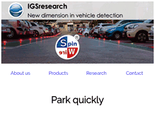 Tablet Screenshot of igsresearch.com